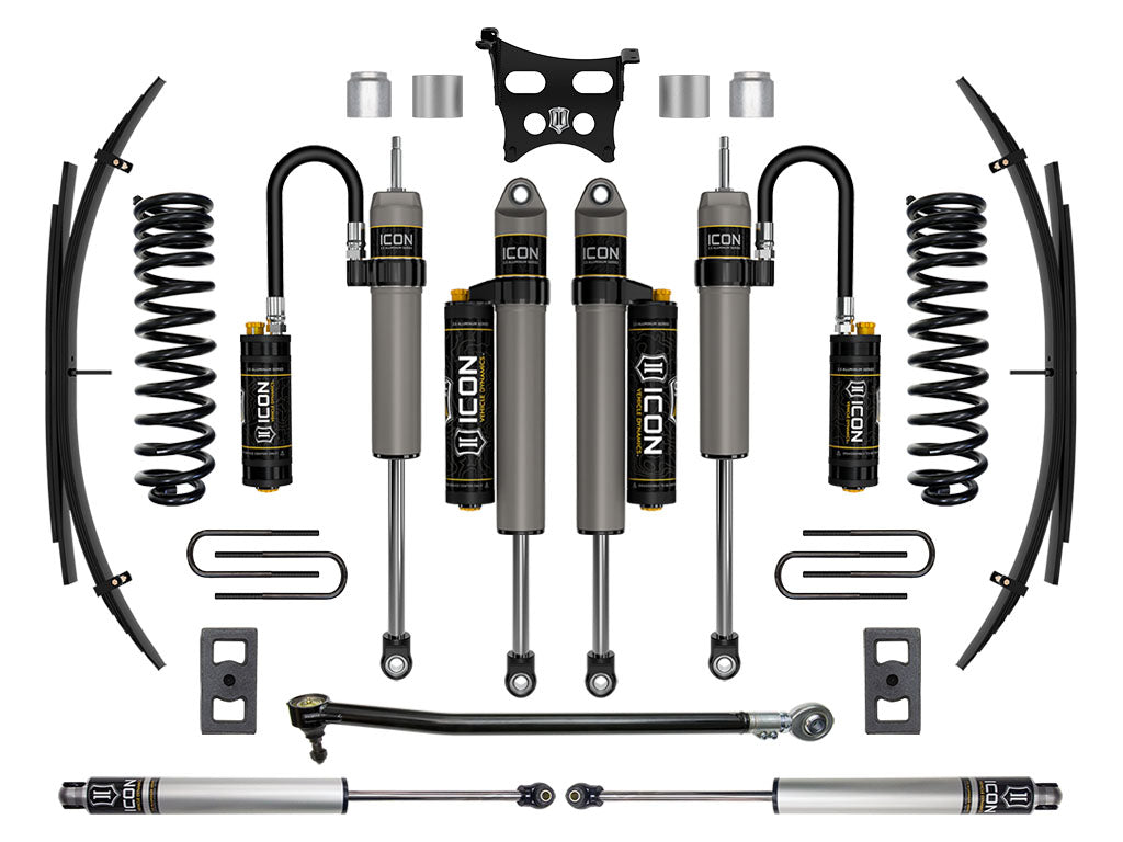 2023 Powerstroke ICON 2.5 Front and Rear Lift Kit (ICOK62595L)
