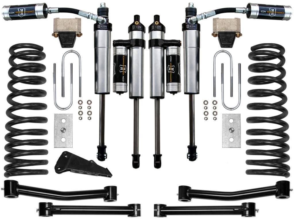 2003-2008 Cummins ICON Front and Rear Lift Kit (ICOK214502T)