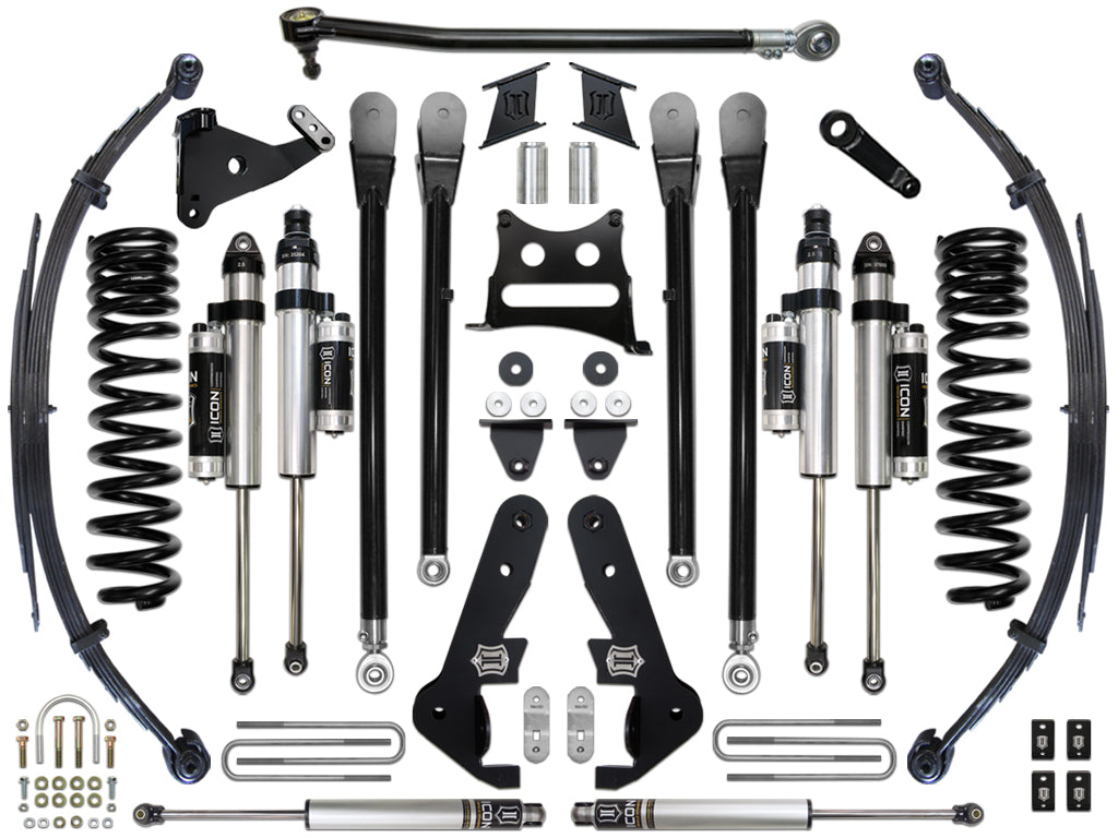 2017-2022 Powerstroke ICON Front and Rear Lift Kit (ICOK67115)