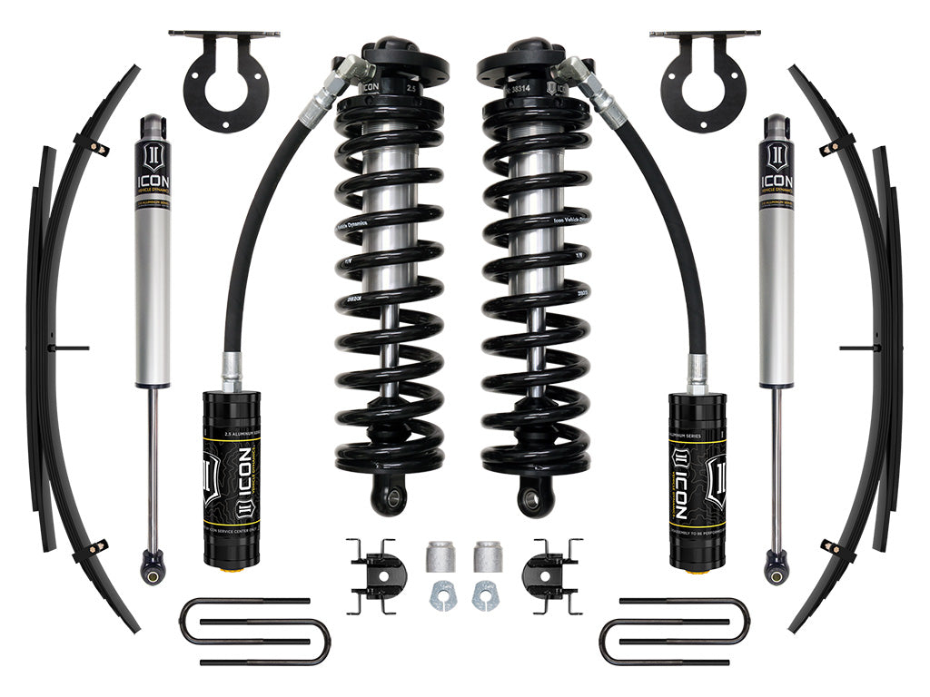 2017-2023 Powerstroke ICON 2.5 Front and Rear Lift Kit (ICOK63141L)