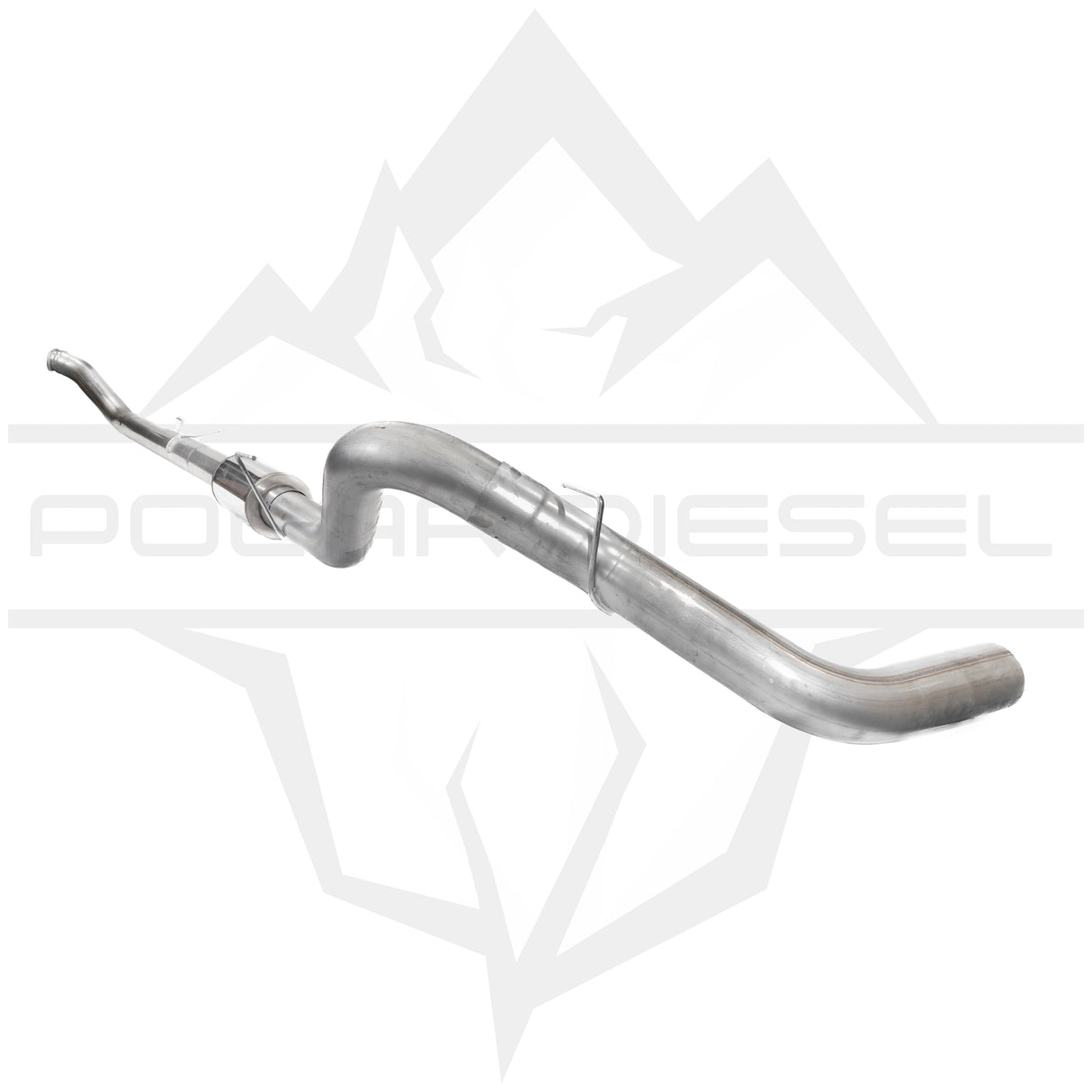 2010-2018 Cummins 6.7L 5" SS Turbo Back Exhaust - w/ Muffler (PD-1-22530151)