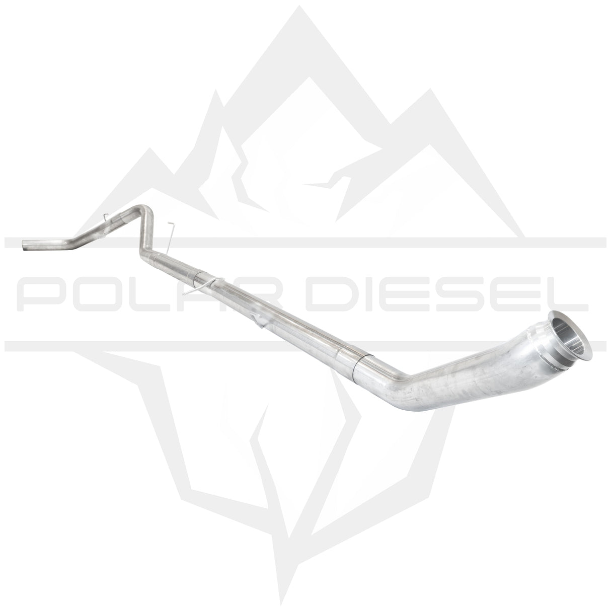 2010-2018 Cummins 6.7L 4" SS Turbo Back Exhaust - No Muffler (PD-1-22530142)