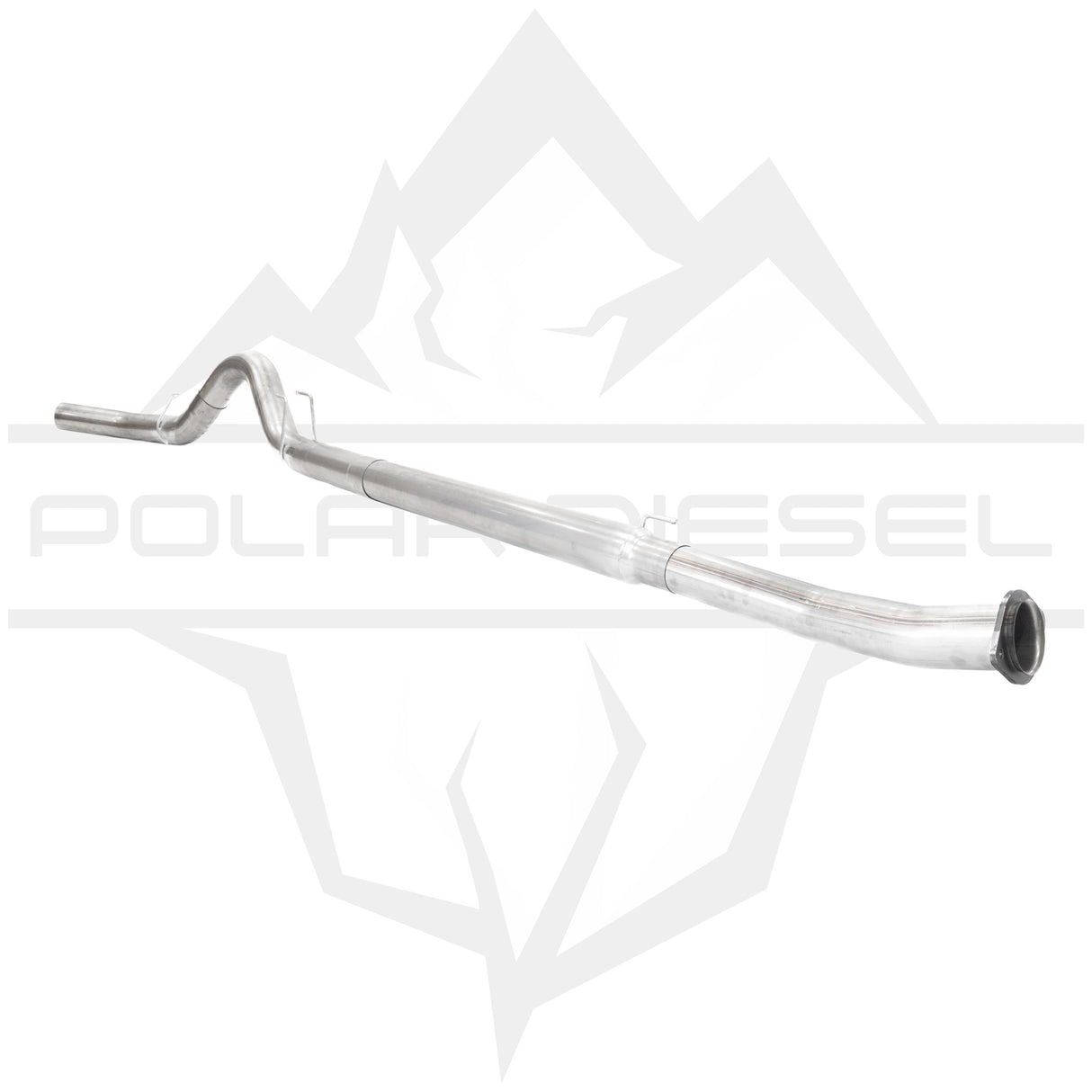 2011-2026 Ford Powerstroke 6.7L 5" SS Downpipe Back Exhaust - No Muffler (PD-1-12334152)