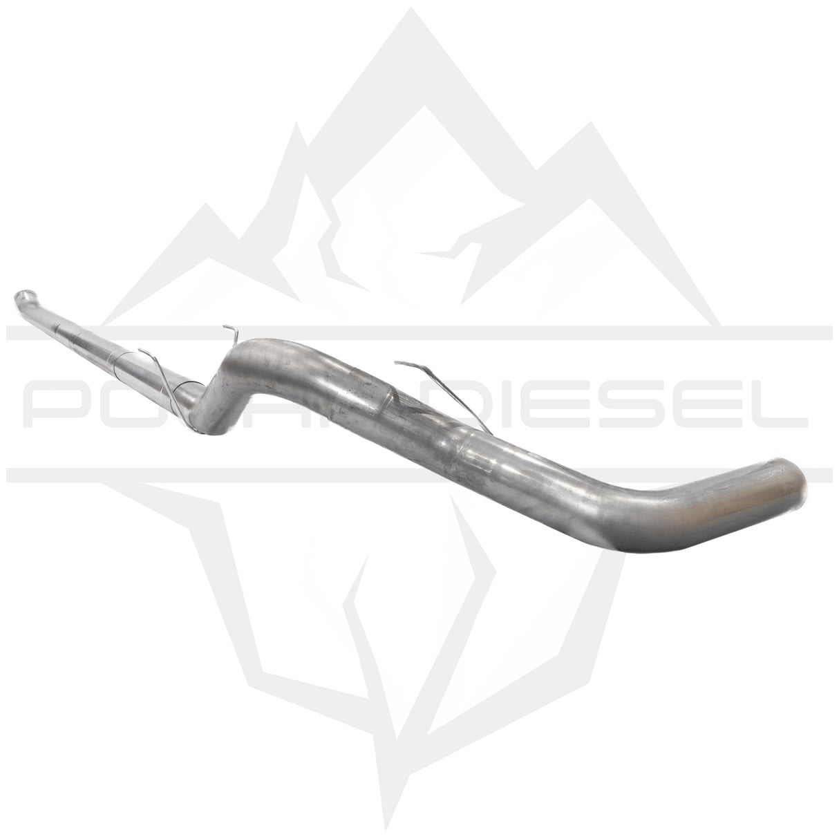 2019-2024 Cummins 6.7L 5" SS Downpipe Back Exhaust - No Muffler (PD-1-23133152)