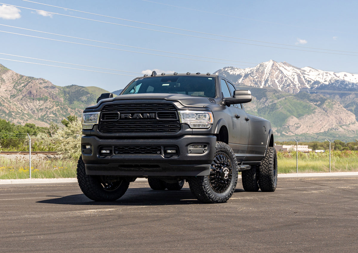 Ram 3500 dually on a ReadyLIFT 3" coil spring lift kit