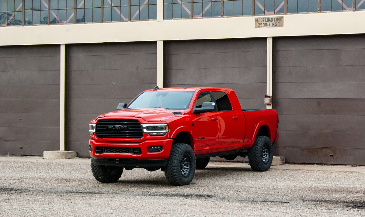 Ram 3500 HD with a ReadyLift 4.5 inch coil spring lift kit