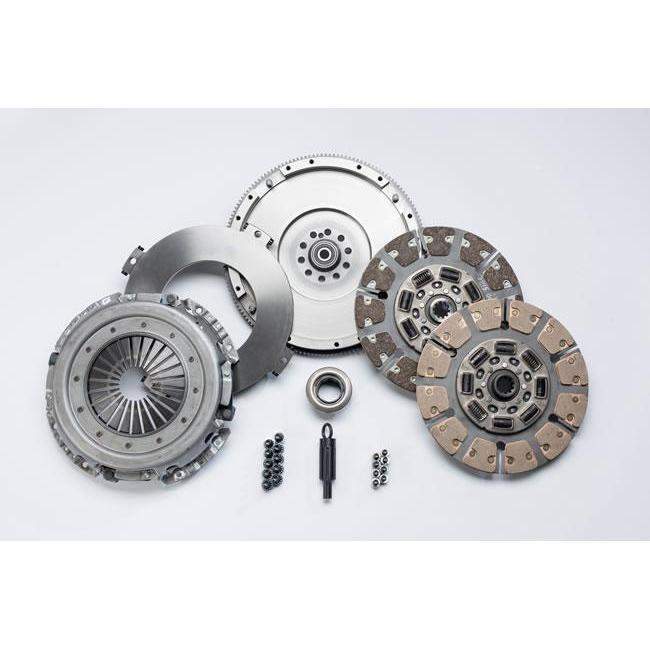1994-1998 Powerstroke Stage 4 Organic/Ceramic Clutch Kit - 650HP (SFDD3250-5)-Performance Clutches-South Bend Clutch-Dirty Diesel Customs