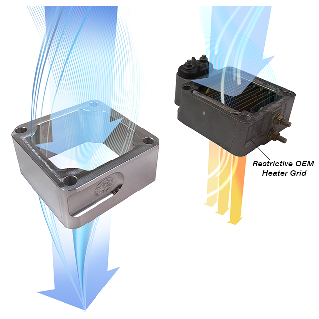 1998-2007 Cummins S&B Heater Block Delete (76-1005)-Grid Heater Delete-S&B Filters-Dirty Diesel Customs