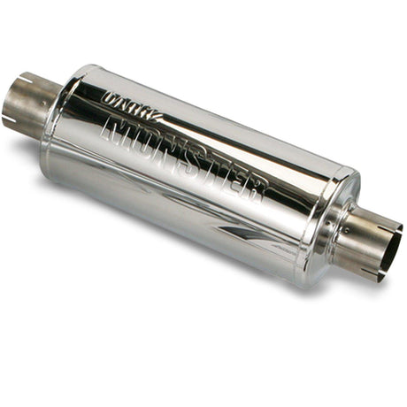 1998-2009 Cummins/Duramax Stainless Steel Muffler 4" Inlet & Outlet (53801)-Muffler-Banks Power-53801-Dirty Diesel Customs