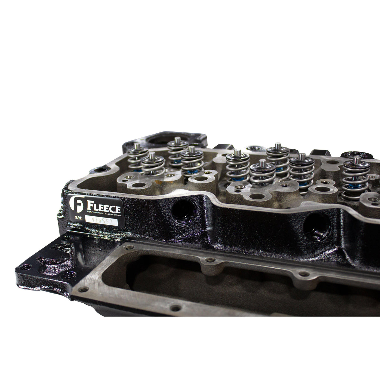 1998.5-2002 Cummins Freedom Series Cylinder Head (Street - HD) (FPE-61-10009-HD)-Cylinder Head-Fleece Performance-Dirty Diesel Customs