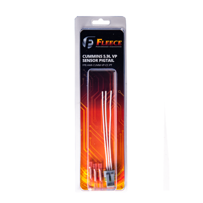 1998.5-2002 Cummins VP Crankshaft & Camshaft Sensor w/ Pigtail (FPE-HAR-CUMM-VP-CC-PT)-Sensor Connector-Fleece Performance-Dirty Diesel Customs