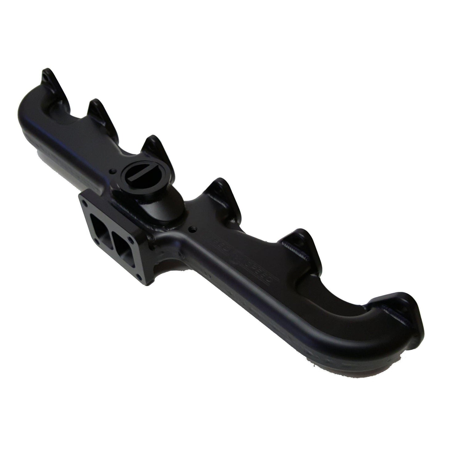 1998.5-2018 Cummins T4 Straight Manifold w/ Wastegate (T424VSTRWG)-Exhaust Manifold-Steed Speed-Dirty Diesel Customs