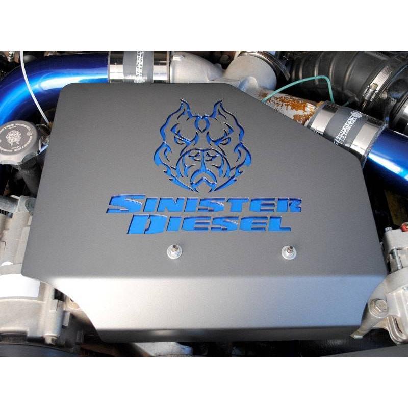 1999-2003 Powerstroke Engine Cover (SD-ENGCOV-7.3)-Engine Cover-Sinister-Dirty Diesel Customs