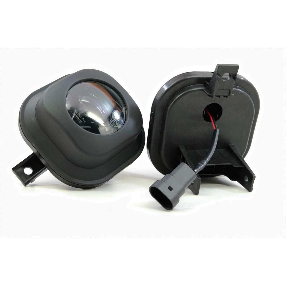 1999-2016 Powerstroke XB LED Black Fog Light (LF371)-Fog Lights-Morimoto-Dirty Diesel Customs