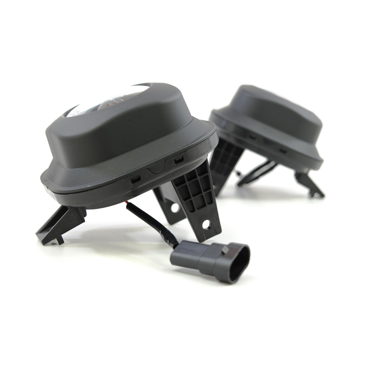 1999-2016 Powerstroke XB LED Black Fog Light (LF371)-Fog Lights-Morimoto-Dirty Diesel Customs