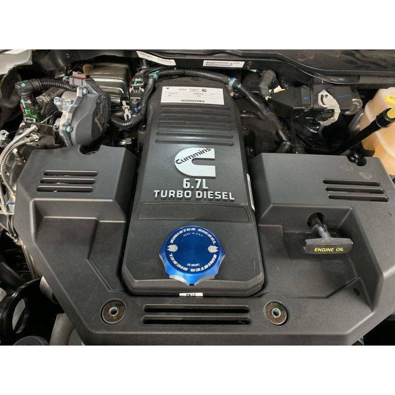 1999-2019 Cummins/Powerstroke Oil Fill Cap (SDG-FC-OIL)-Oil Cap-Sinister-Dirty Diesel Customs