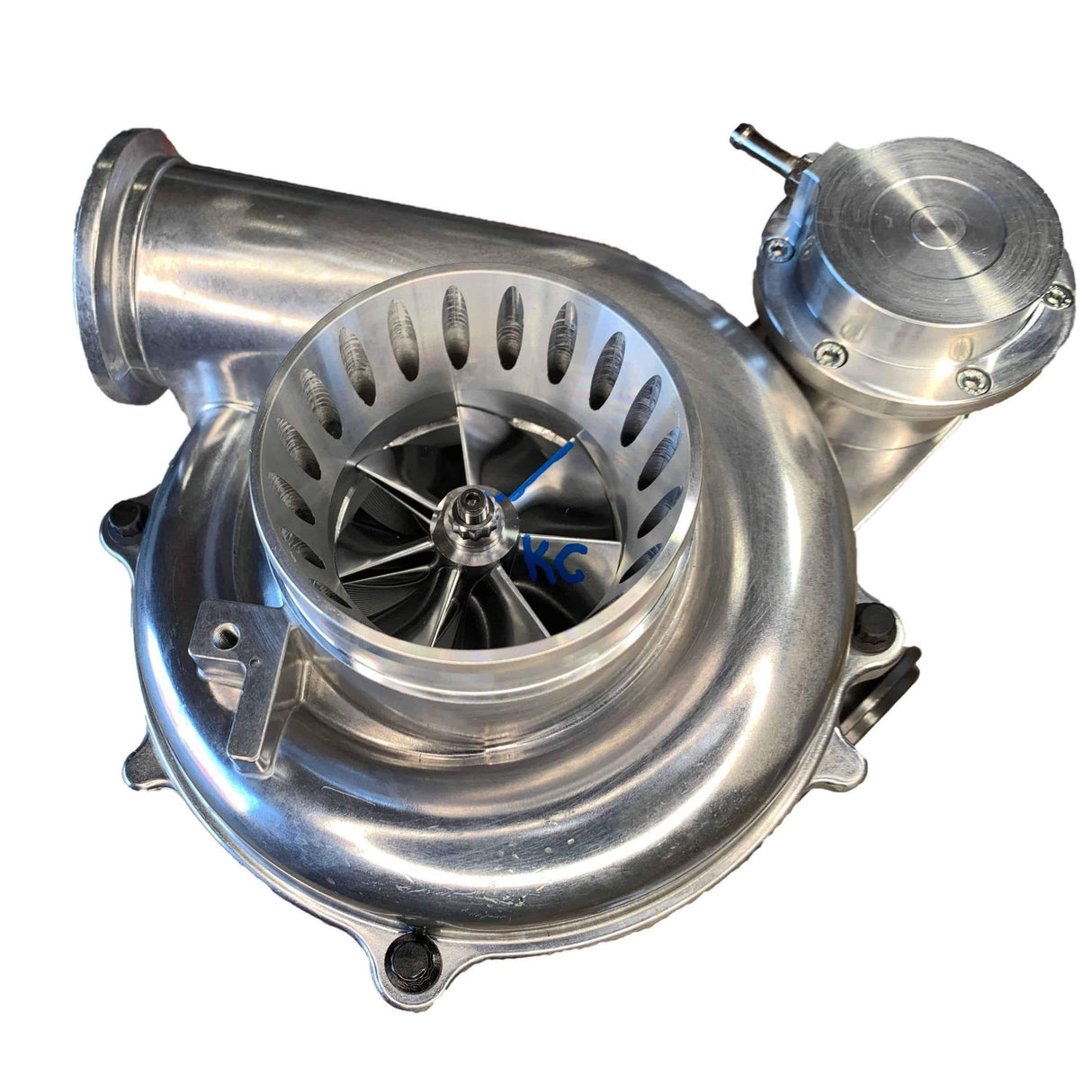 1999 Powerstroke KC300x Stage 2 63mm/73mm Turbocharger (300222)-Stock Turbocharger-KC Turbos-Dirty Diesel Customs