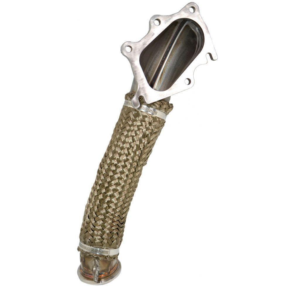 2001-2004 Duramax 3" Stainless Steel Downpipe (117000400)-Downpipe-PPE-Dirty Diesel Customs