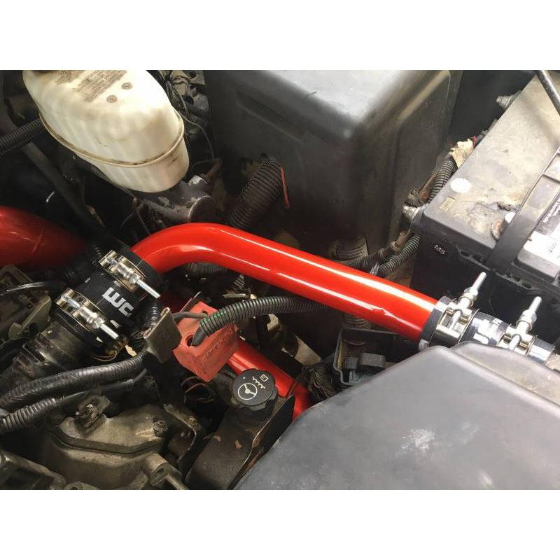 2001-2005 LB7/LLY Duramax Upper Coolant Pipe (WCF100860)-Coolant Pipes-Wehrli Custom Fabrication-Dirty Diesel Customs