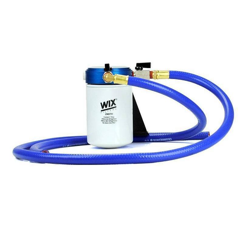 2001-2010 Duramax Coolant Filtration System w/ Wix Filter (SD-COOLFIL-6.6-01-W)-Coolant Bypass Kit-Sinister-Dirty Diesel Customs