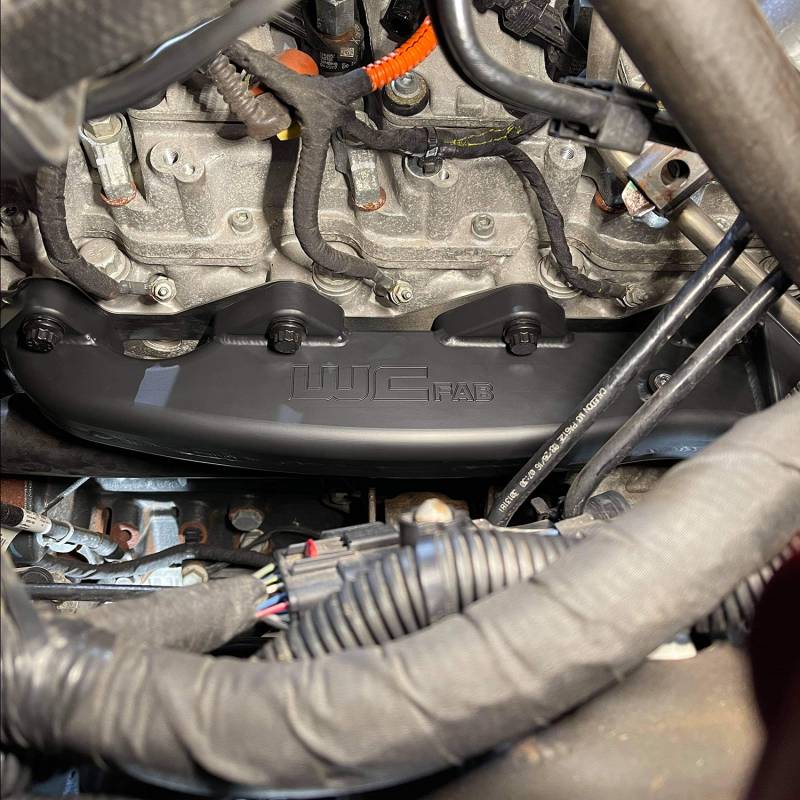 2001-2016 Duramax Billet Exhaust Manifolds (WCF100363)-Exhaust Manifold-Wehrli Custom Fabrication-Dirty Diesel Customs