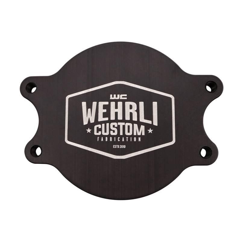 2001-2016 Duramax CP3 Block Off Plate (WCF100024)-CP3 Block Off Plate-Wehrli Custom Fabrication-Dirty Diesel Customs