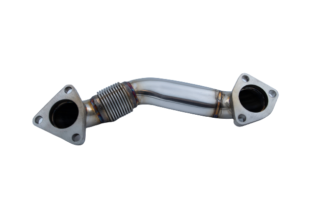 2001-2016 Duramax Passenger Side Up-Pipe (DUR-EXH-A020)-Up-Pipes-Dirty Diesel Customs-Dirty Diesel Customs