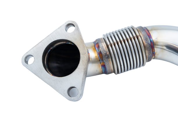 2001-2016 Duramax Passenger Side Up-Pipe (DUR-EXH-A020)-Up-Pipes-Dirty Diesel Customs-Dirty Diesel Customs