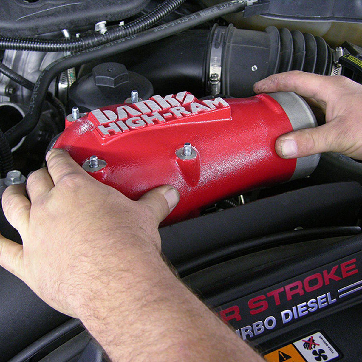 2003-2004 Powerstroke Intercooler Kit (25974)-Intercooler Kit-Banks Power-Dirty Diesel Customs