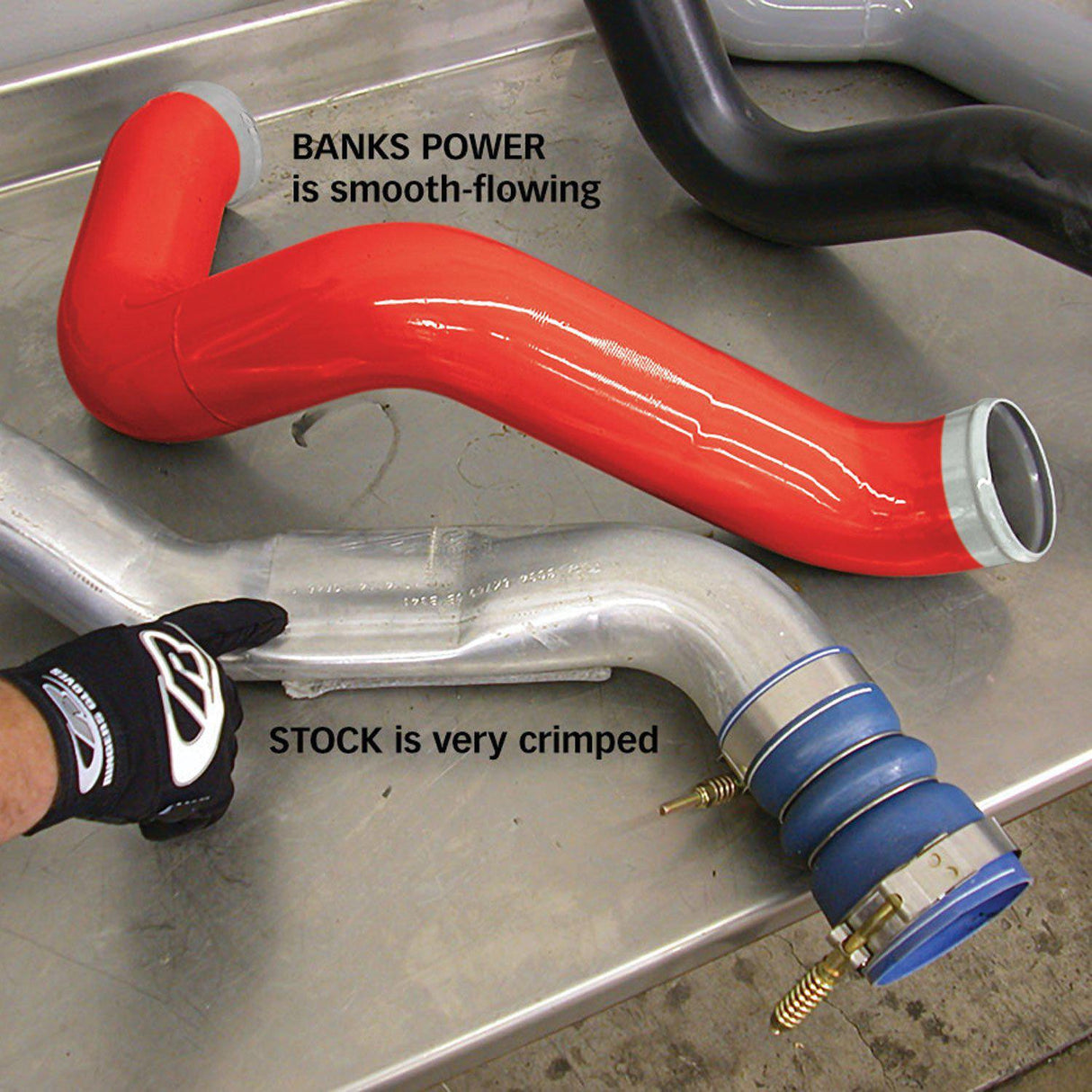 2003-2004 Powerstroke Intercooler Kit (25974)-Intercooler Kit-Banks Power-Dirty Diesel Customs