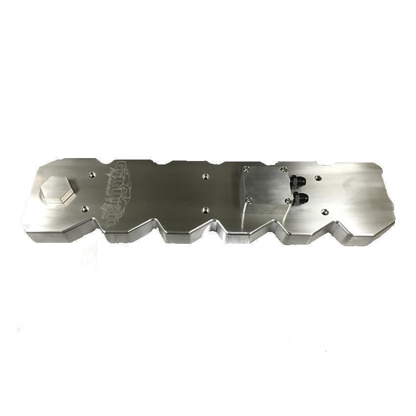 2003-2005 Cummins Billet Aluminum Valve Cover (GRD59CM3005)-Valve Covers-G&R Diesel-Dirty Diesel Customs