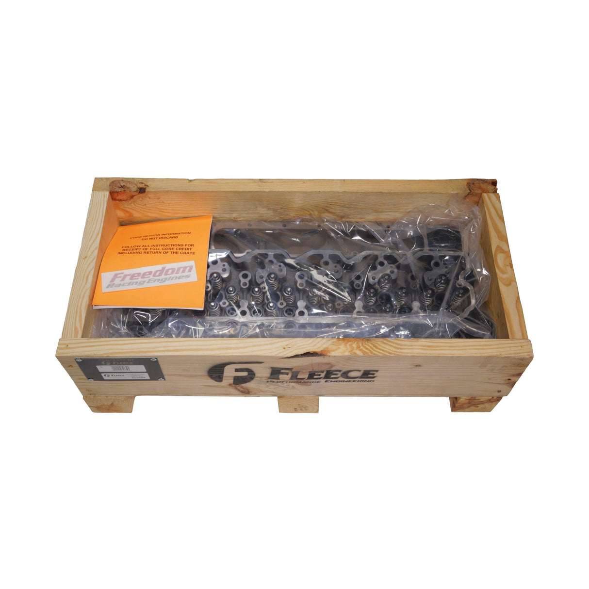 2003-2007 Cummins 5.9L Freedom Series Cylinder Head - Street HD (FPE-61-10005-HD)-Cylinder Head-Fleece Performance-Dirty Diesel Customs