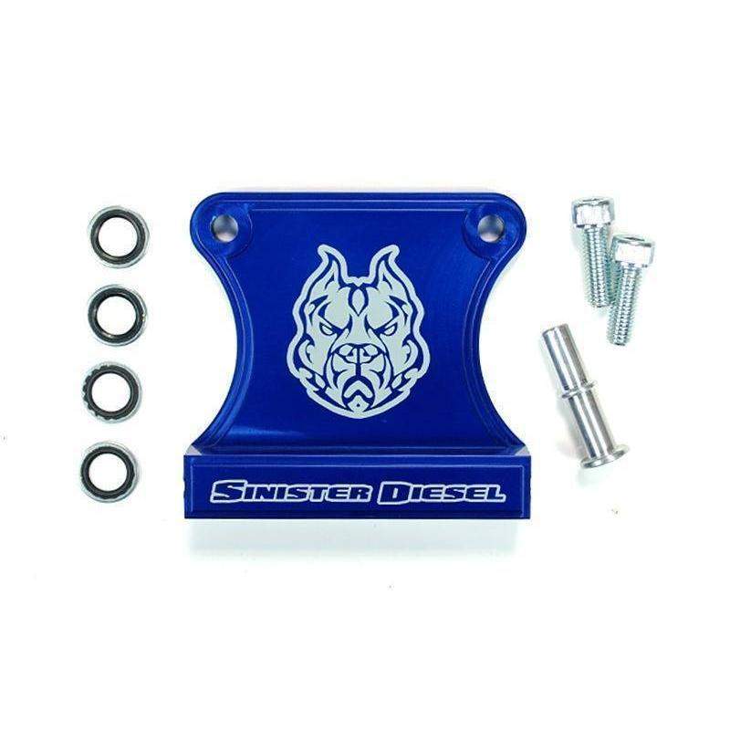 2003-2007 Cummins Fuel Bowl Delete (SD-FBD-5.9-03)-Fuel Filter Delete-Sinister-Dirty Diesel Customs