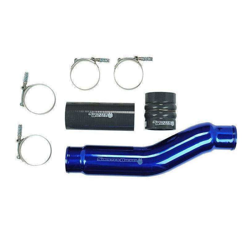 2003-2007 Cummins Hot Side Charge Pipe (SD-INTRPIPE-5.9C-03-HOT)-Intercooler Piping-Sinister-Dirty Diesel Customs