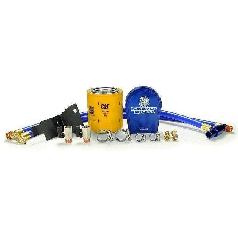 2003-2007 Powerstroke CAT Coolant Filtration Kit (SD-COOLFIL-6.0-C)-Coolant Filtration System-Sinister-Dirty Diesel Customs