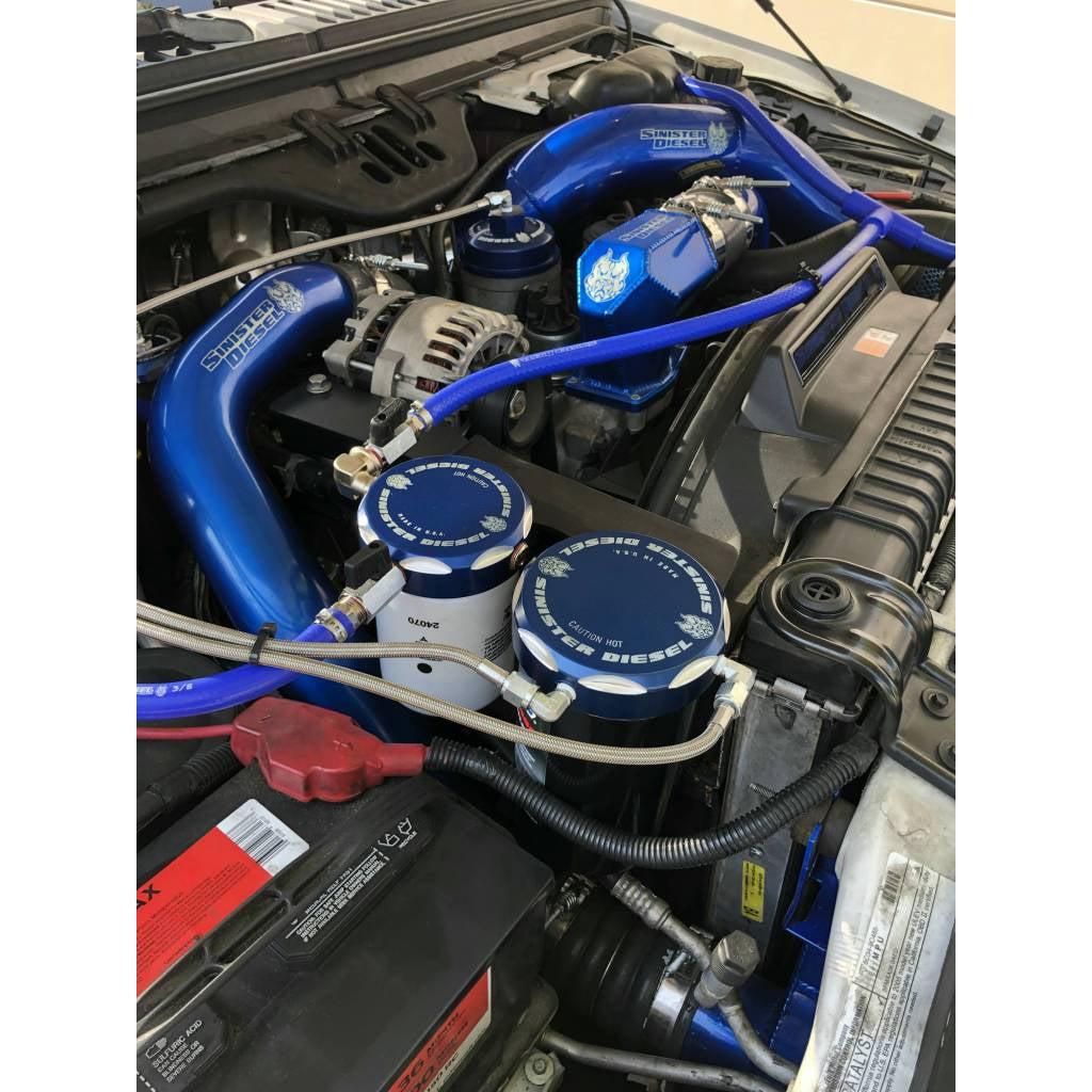 2003-2007 Powerstroke Oil Filter & Coolant Filtration System (SD-REOFCF-6.0)-Coolant Filtration System-Sinister-Dirty Diesel Customs