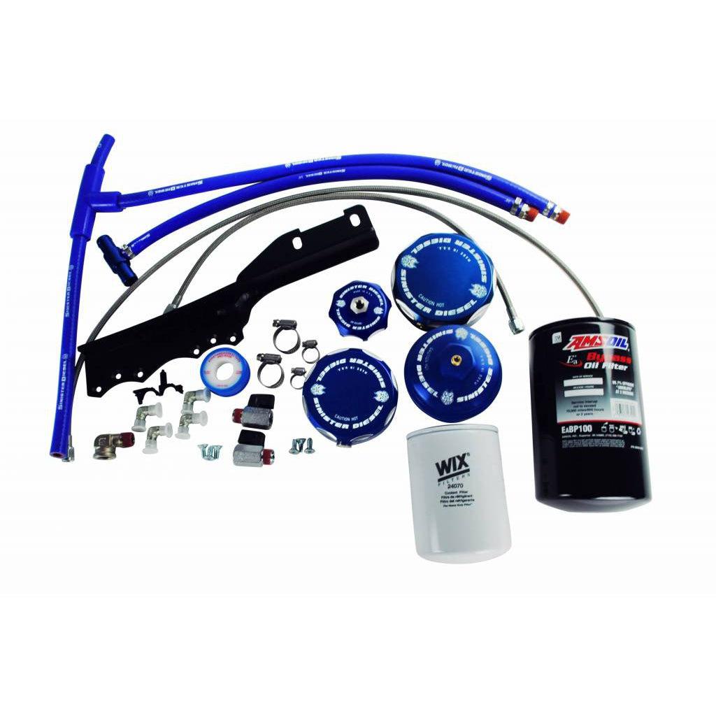 2003-2007 Powerstroke Oil Filter & Coolant Filtration System (SD-REOFCF-6.0)-Coolant Filtration System-Sinister-Dirty Diesel Customs