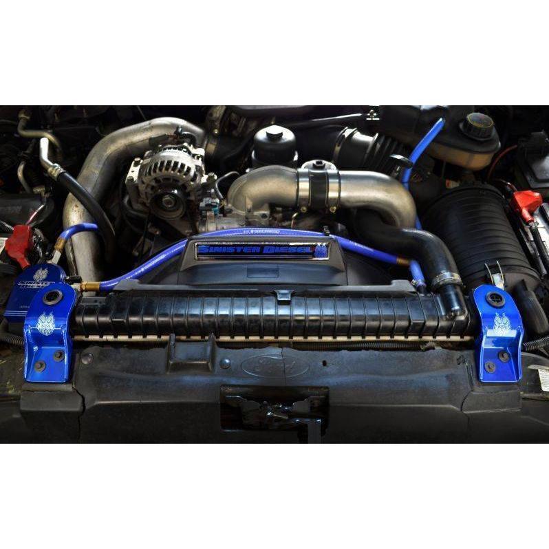 2003-2007 Powerstroke Radiator Support Bracket (SD-RADSUP-6.0)-Radiator Support-Sinister-Dirty Diesel Customs