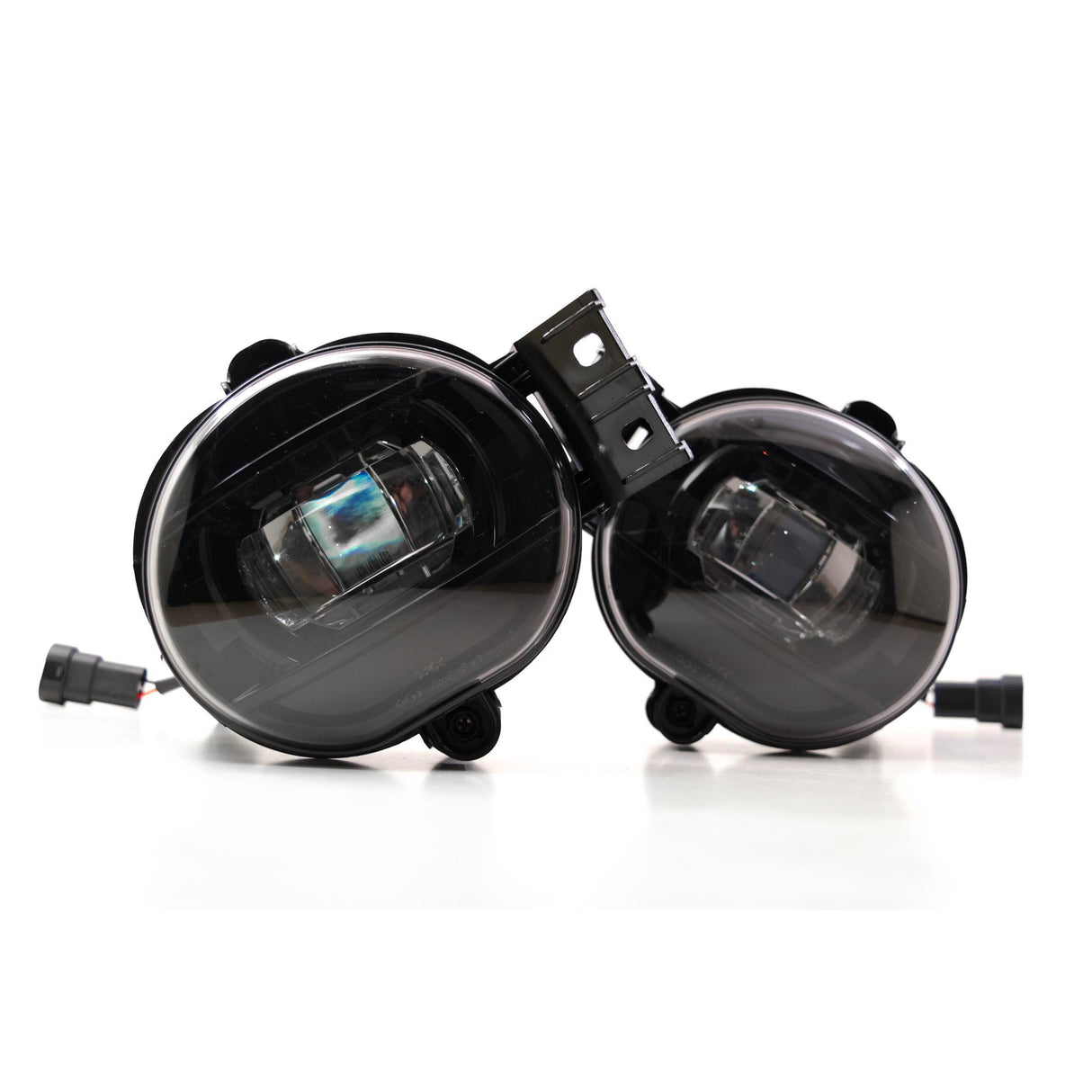2003-2009 Cummins Oval XB LED Black Fog Lights (LF292)-Fog Lights-Morimoto-Dirty Diesel Customs