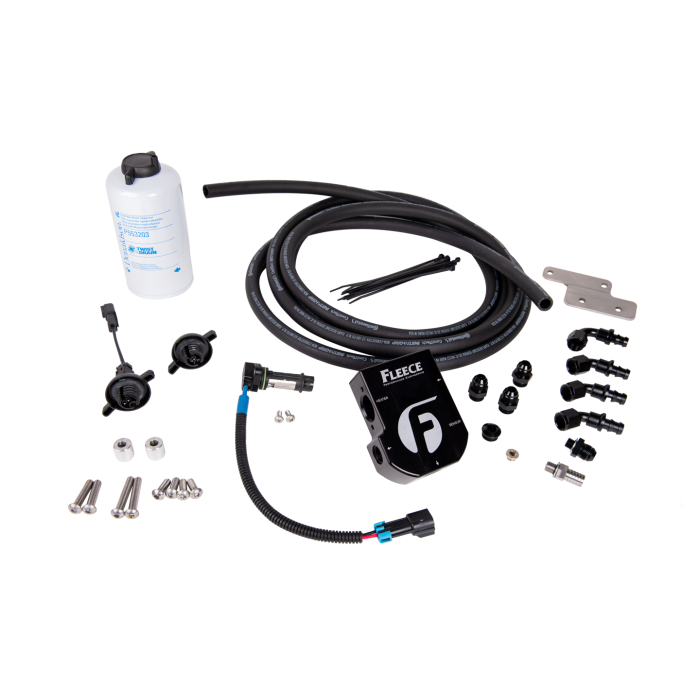 2003-2018 Cummins Auxiliary Heated fuel Filter Kit (FPE-CUMM-HFFBA-0318)-Heated Fuel FIlter-Fleece Performance-Dirty Diesel Customs