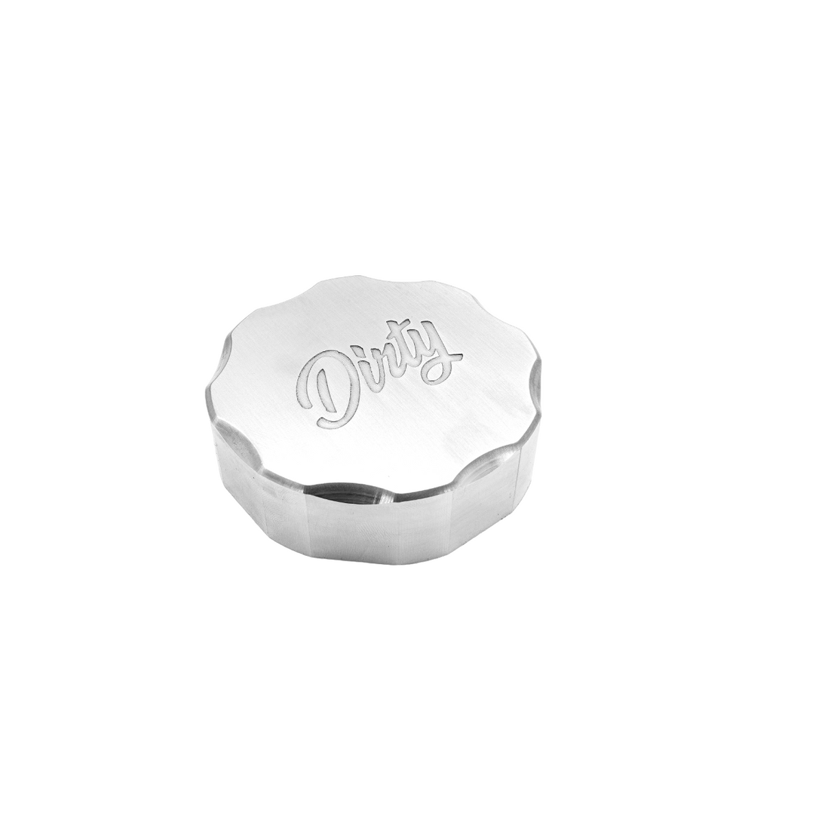 2003-2019 Powerstroke Large Coolant Reservoir Improved Aesthetics Cap (067-ENG-0378)-Engine Caps-Dirty Diesel Customs-Dirty Diesel Customs