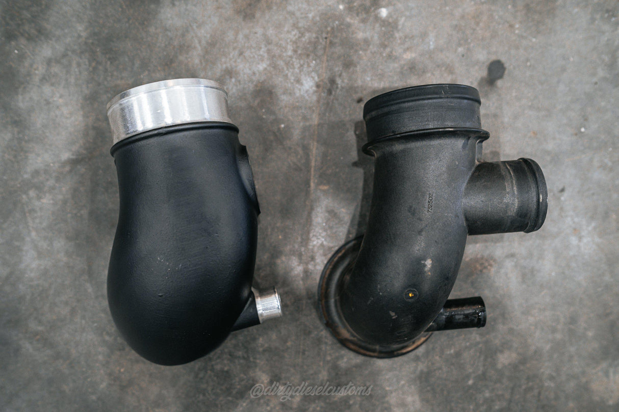2004-2005 Duramax S&B Turbo Inlet (76-1006B)-Turbo Inlets-S&B Filters-Dirty Diesel Customs