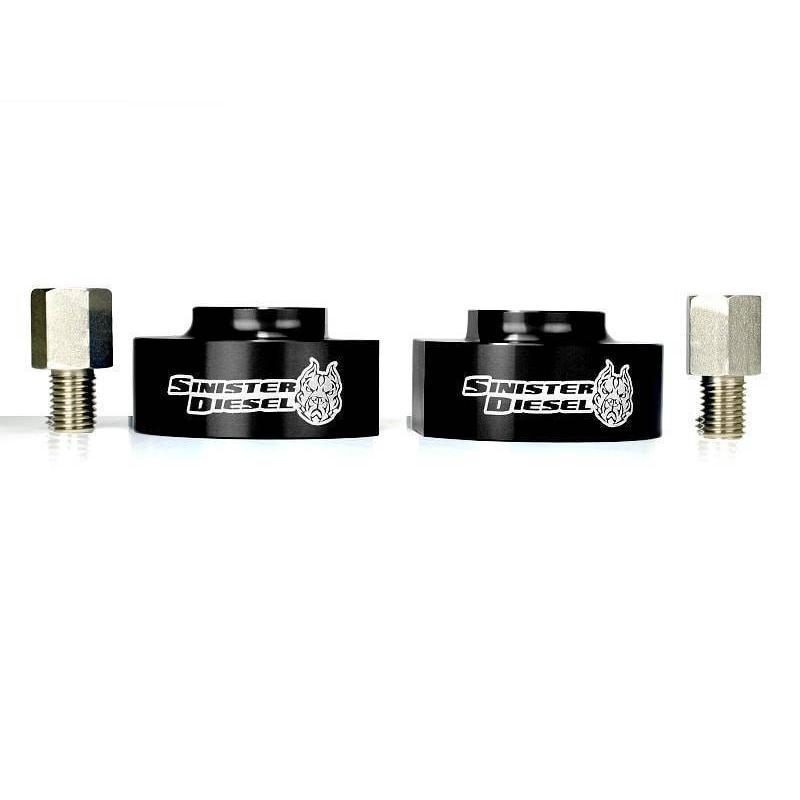 2004-2015 Powerstroke 2wd 2" Leveling Kit (SD-0415LVL-BLK)-Leveling Kit-Sinister-SD-0415LVL-BLK-Dirty Diesel Customs