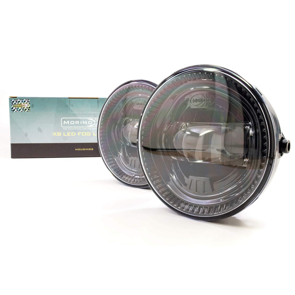2004-2015 Universal Ford XB LED Black Fog Light (LF131)-Fog Lights-Morimoto-Dirty Diesel Customs
