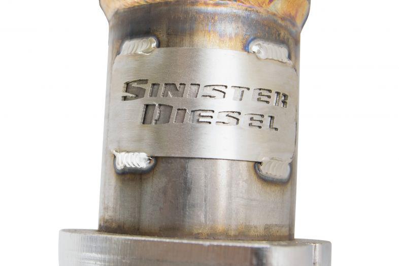 2004.5-2007 Powerstroke Y-Pipes (SD-6.0YP04.5)-Y-Pipes-Sinister-Dirty Diesel Customs