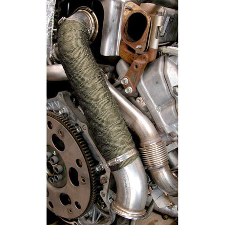 2004.5-2010 Duramax 3" Stainless Steel Downpipe (117000500)-Downpipe-PPE-Dirty Diesel Customs