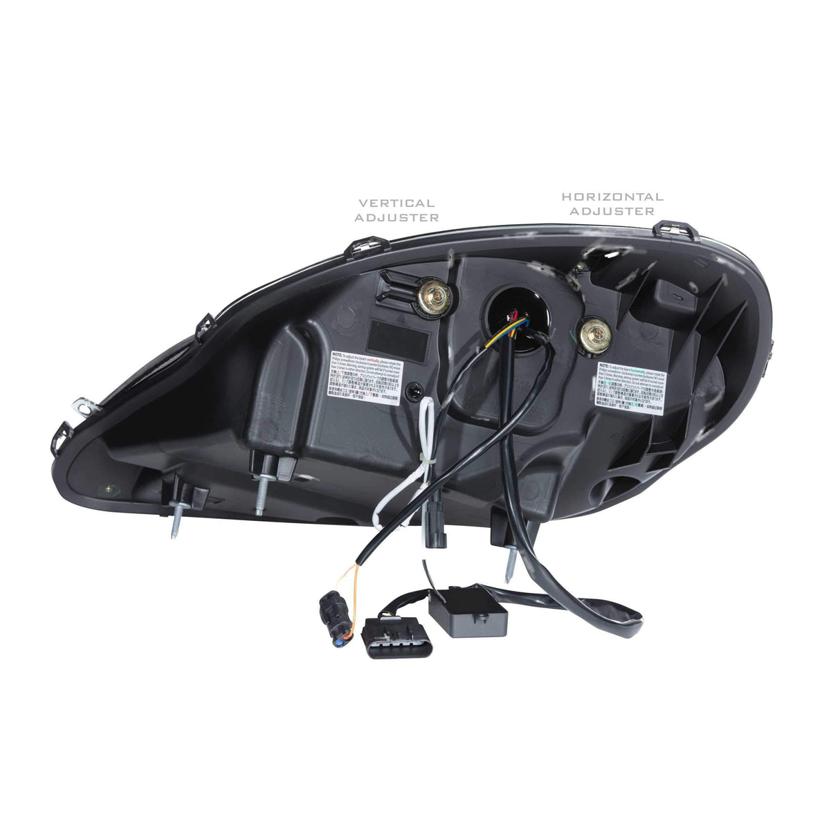 2005-2013 Chevrolet Corvette XB LED Black Headlights (LF460.2)-Headlights-Morimoto-Dirty Diesel Customs