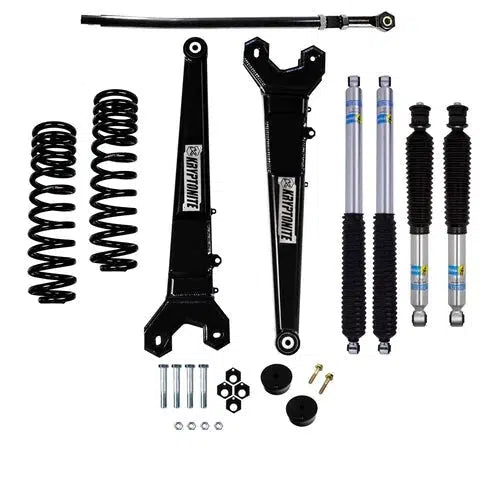 2005-2016 Powerstroke Stage 3 Leveling Kit w/ Bilstein Shocks (KRFD05STAGE3BIL)-Leveling Kit-KRYPTONITE-Dirty Diesel Customs
