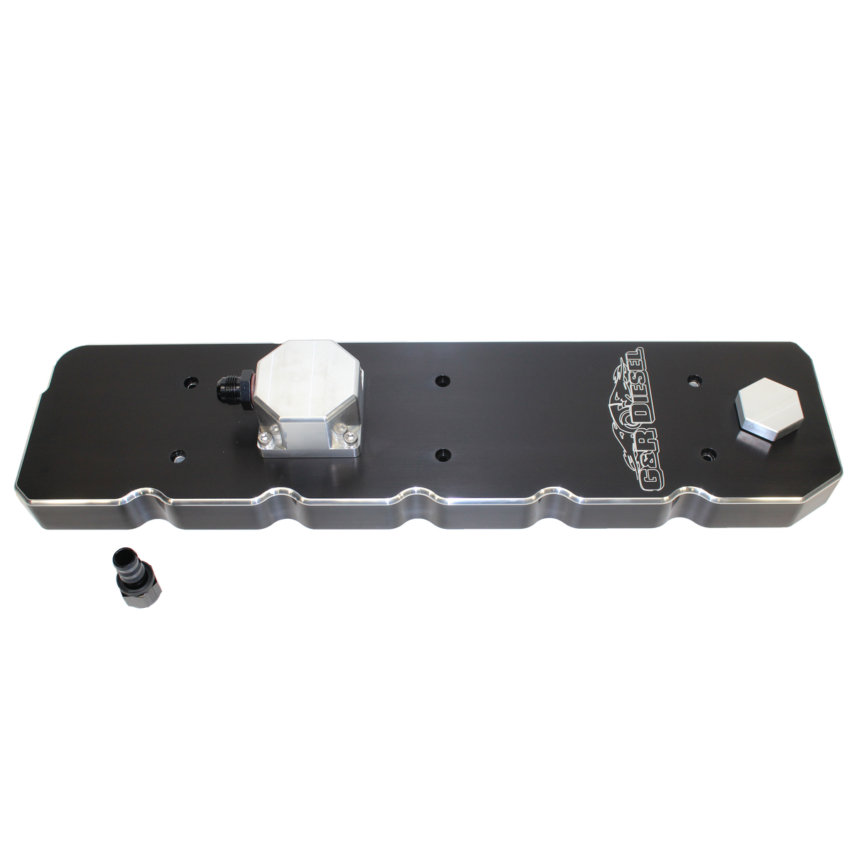 2006-2007 Cummins 5.9 Billet Aluminum Valve Cover (GRD59CM3009A)-Valve Covers-G&R Diesel-Dirty Diesel Customs