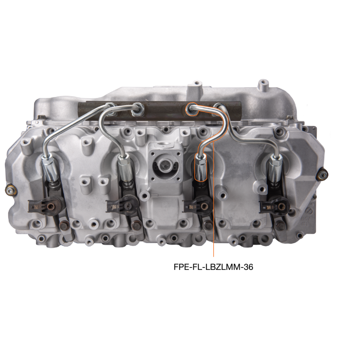 2006-2010 Duramax High Pressure Injection Line 3 & 6 (FPE-FL-LBZLMM-36)-Injector Lines-Fleece Performance-Dirty Diesel Customs